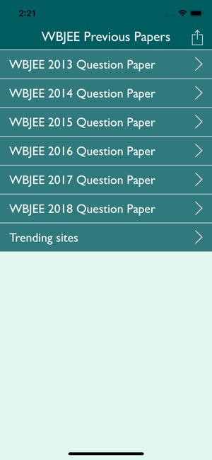 WBJEE Previous Papers