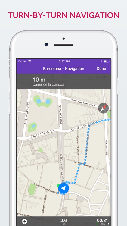 Barcelona Offline Map & Guide screenshot-3