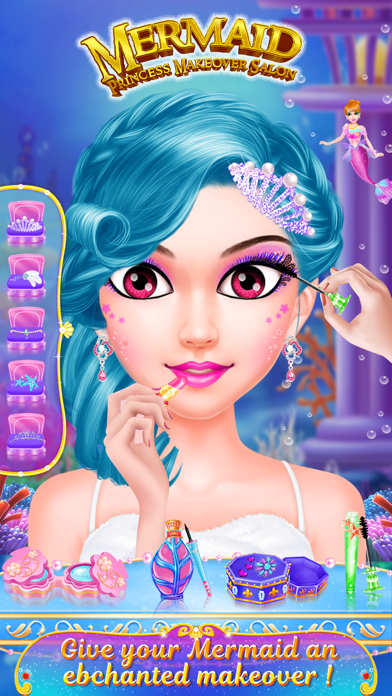 Princess Mermaid Makeup screenshot 3