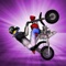 -Free to play fun endless motorbike wheelie game