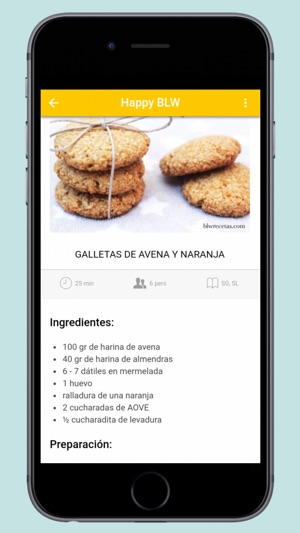 Happy BLW - Recetas Saludables(圖1)-速報App