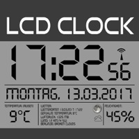 LCD Wallclock+Weather