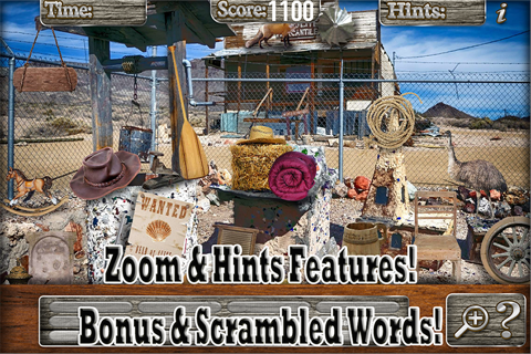 Hidden Objects Ghost Town Time screenshot 4