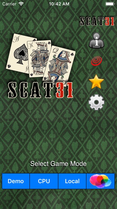 how to play scat the card game