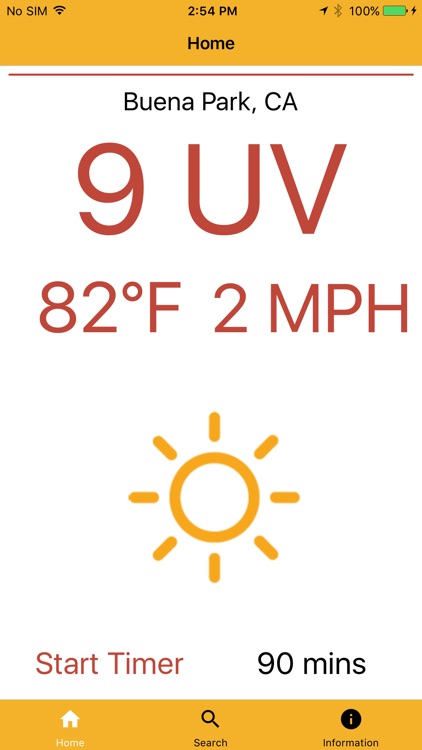 UV Safe - Sunscreen Reminder