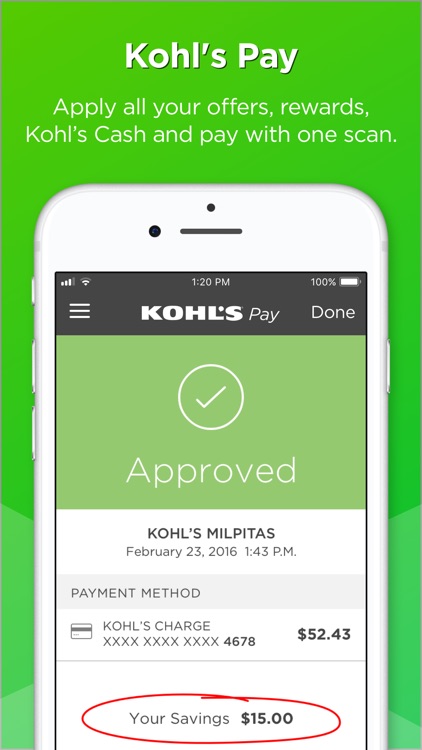 Kohl's: Scan, Shop, Pay & Save