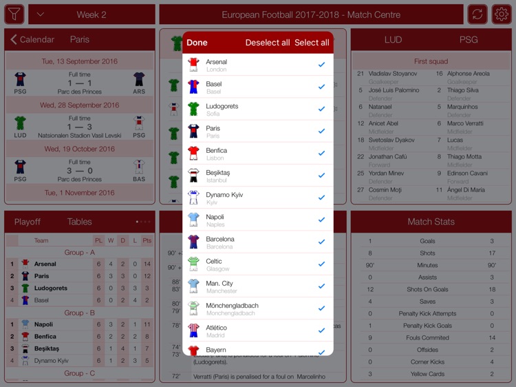 European Football 2017-2018 MC