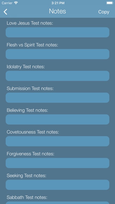 Spiritual Exam screenshot 3