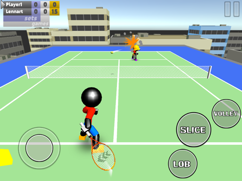 Stickman 3D Tennis - náhled