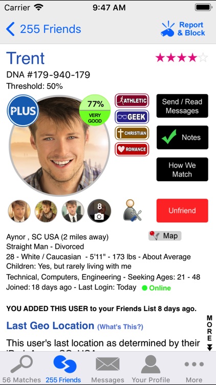 Dating DNA Plus