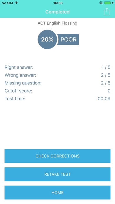 Test Me! Master SAT/ACT/TOEFL screenshot 3