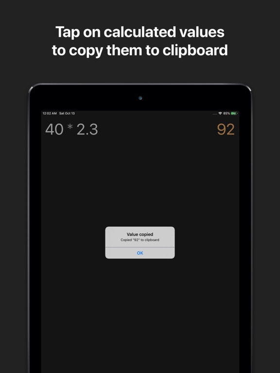 Calcal - Calculator notepad screenshot 4