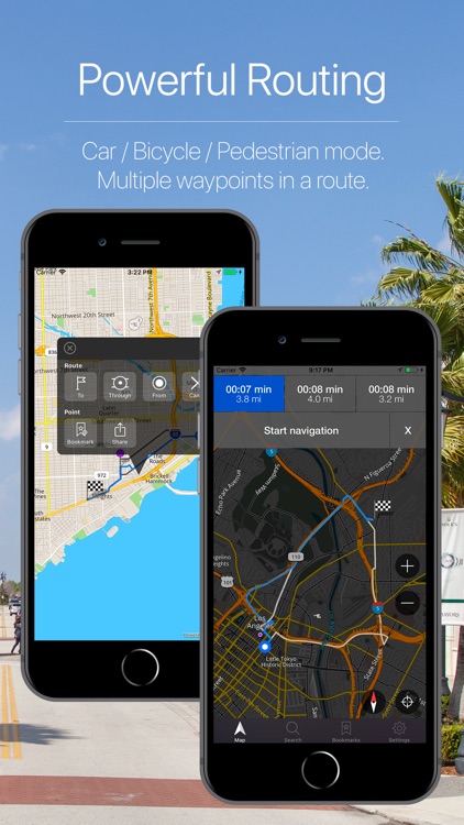 California Offline Navigation