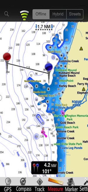 Oregon GPS Nautical Charts(圖4)-速報App