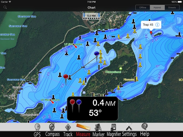 Berlin Lakes GPS Chart Pro(圖1)-速報App