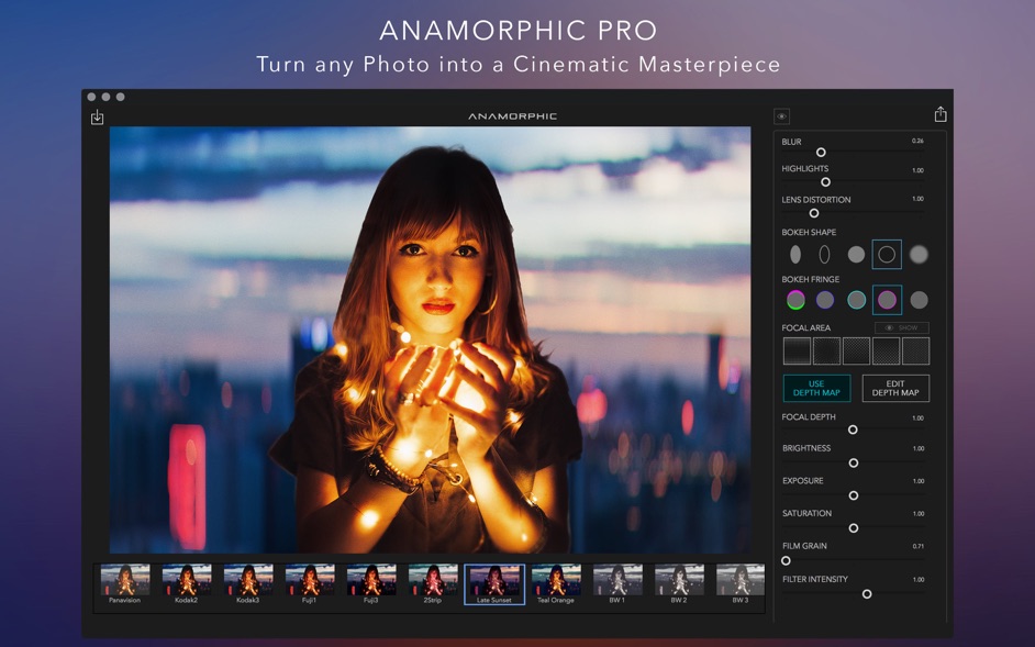 Anamorphic 1.1.1 Turns your ordinary photos into cinematic masterpieces