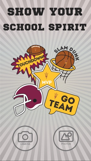 Arizona State Sun Devils Selfie Stickers(圖1)-速報App