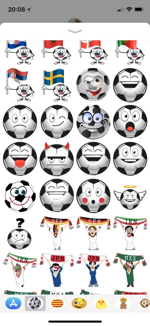 Russia 2018 Soccer Stickers(圖3)-速報App