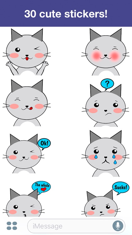 Cat - Cute stickers