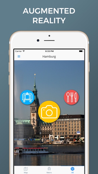 Hamburg city maps screenshot 2