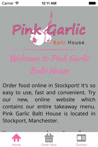 Pink Garlic Balti House screenshot 2