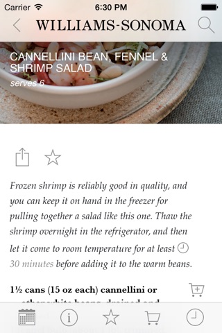 Williams Sonoma Recipes screenshot 3