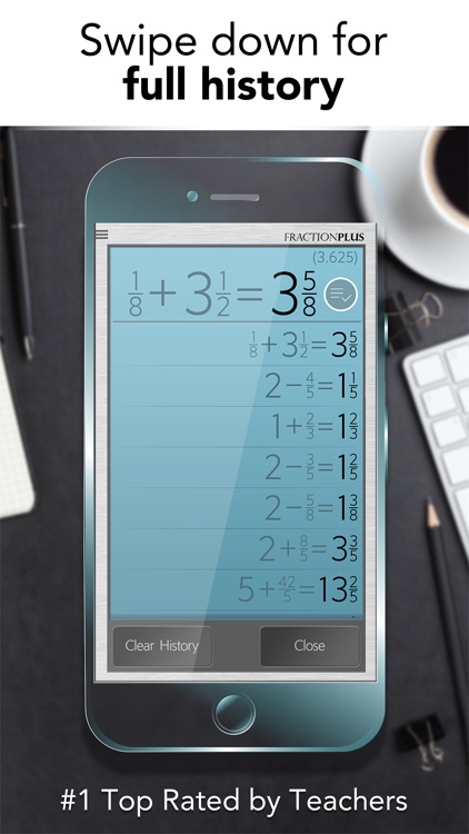 Fraction Calculator Plus