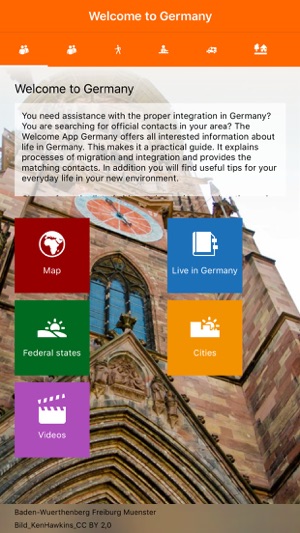Welcome App Germany