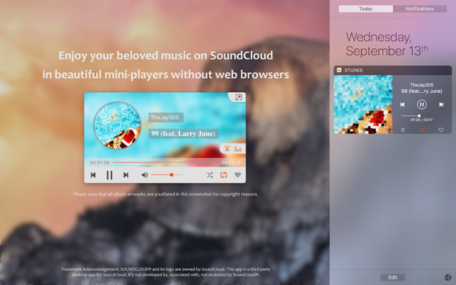 Soundcloud app download mac