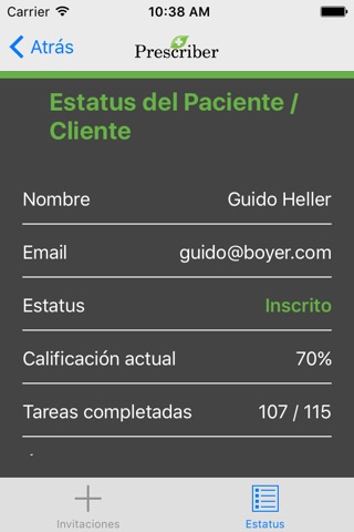 Prescriber screenshot 3