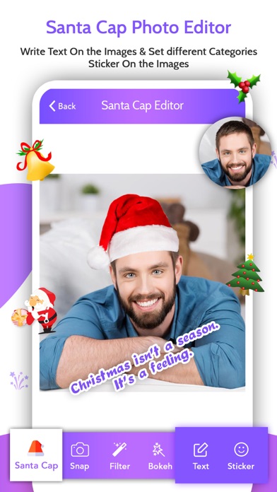 Santa Cap Photo Editor - Booth screenshot 4