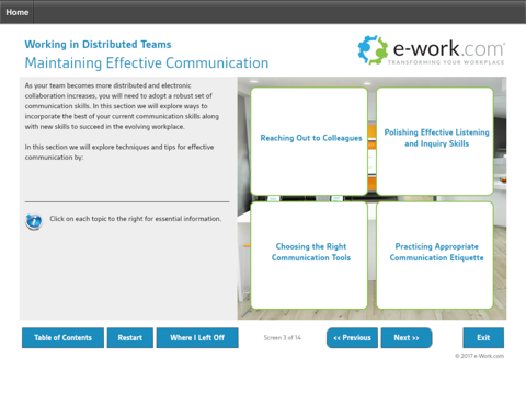 e-Work Portal screenshot 3