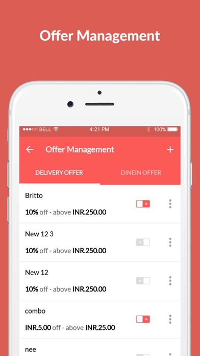 Menu Order - Partner App screenshot 3