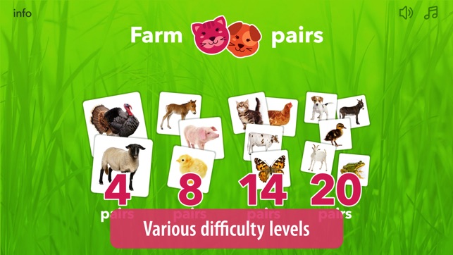 Farm Pairs - Match Animals(圖5)-速報App