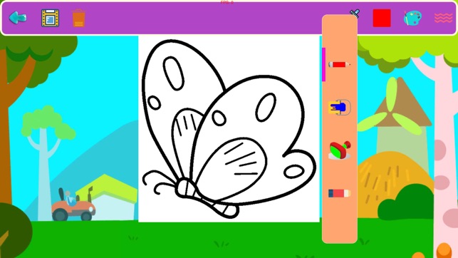 Baby Coloring Zoo HD(圖2)-速報App