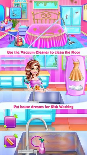 Princess House Hold Chores(圖2)-速報App