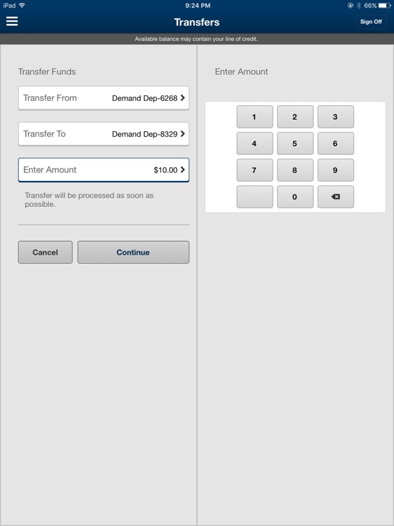 First Pryority Bank for iPad screenshot-3