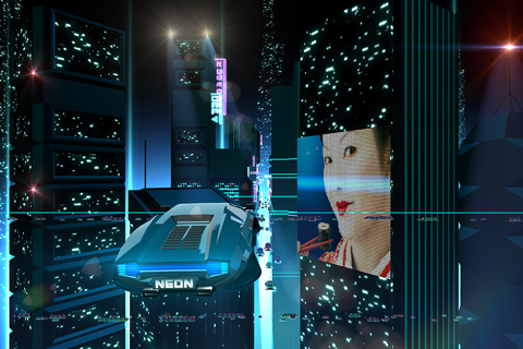 Neon Drive - '80s style arcade screenshot 3