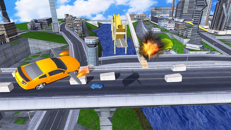 Flying car driving flight sim screenshot-3