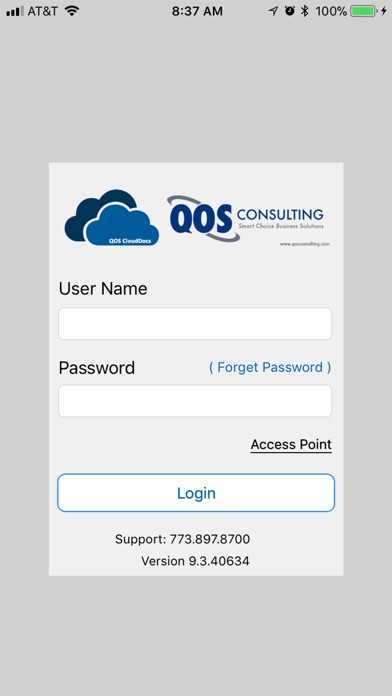 QOS CloudDocs screenshot 2