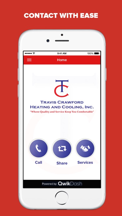 Travis Crawford HVAC App screenshot 2