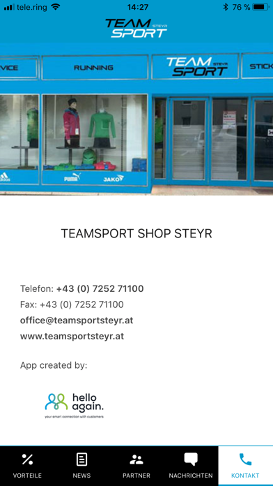 Teamsport Steyr screenshot 3