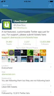 ubersocial pro for iphone iphone screenshot 2