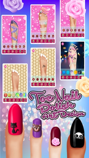 Toe Nail Polish Art Designs(圖2)-速報App