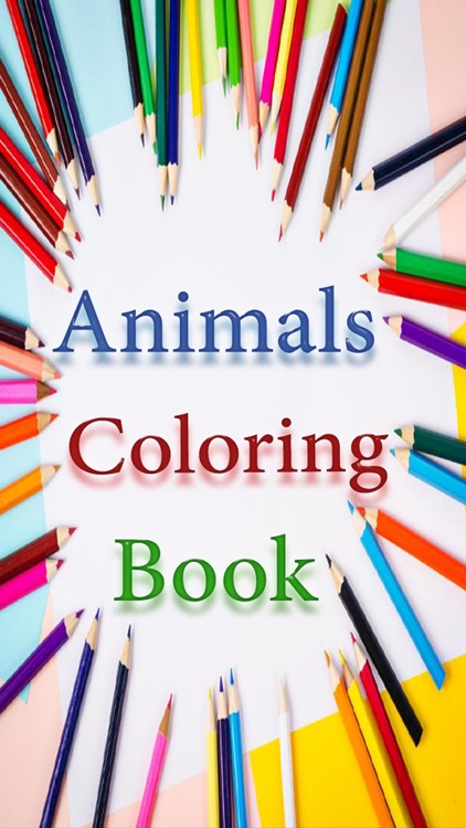 Animals coloring book