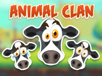 Animal Clan Cow Stickers