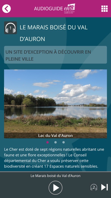 Marais Val d'Auron-AudioGuide screenshot 3