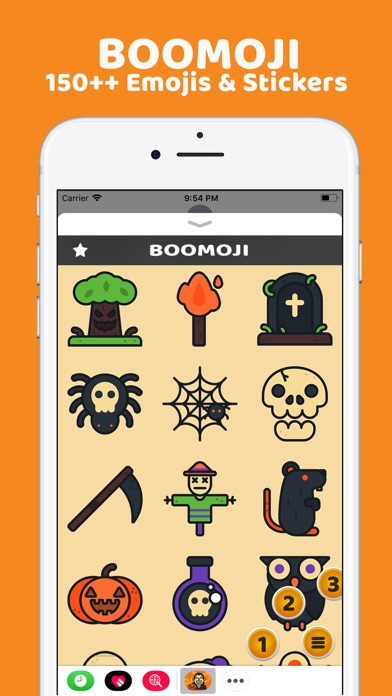 BooMoji - Halloween Stickers screenshot 4