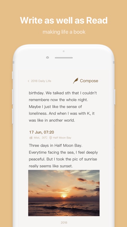 Once - Journal/Diary/Note App