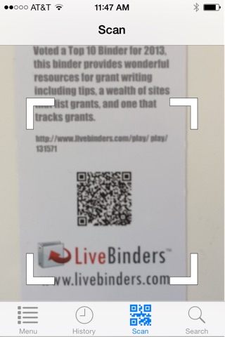 LiveBinders for iPhone screenshot 3